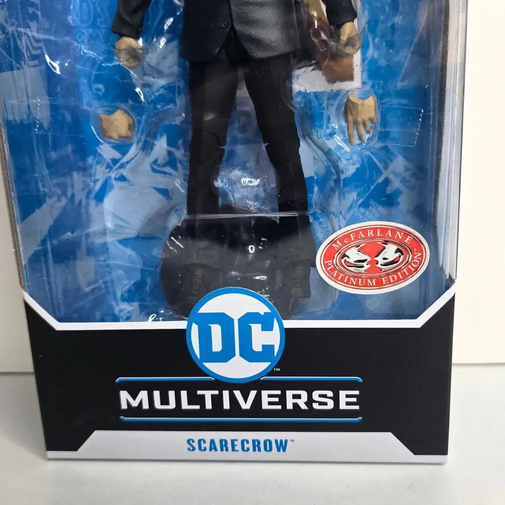 McFarlane DC Multiverse SCARECROW Batman Begins PLATINUM EDITION Chase - NEW - Picture 3 of 8